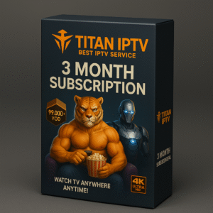 Titan IPTV 3 Month Subscription