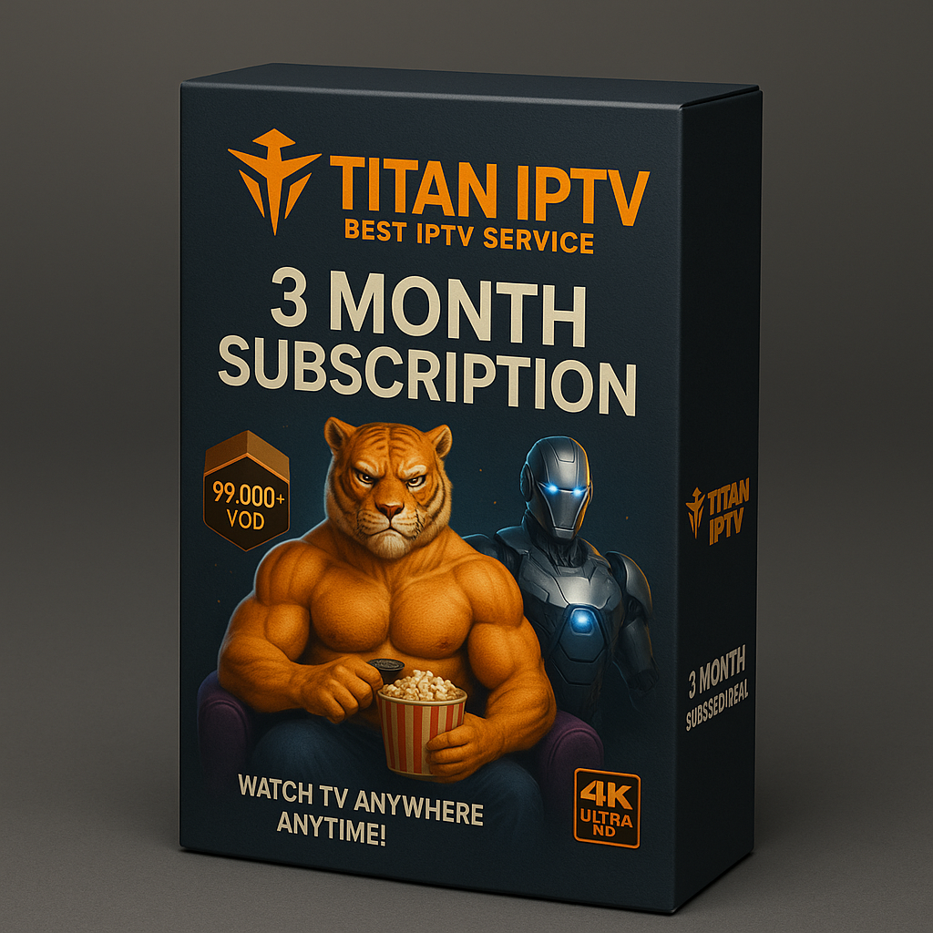 Titan IPTV 3 Month Subscription