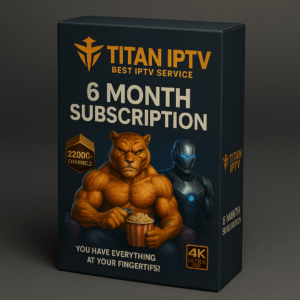 Titan IPTV 6 Month Subscription