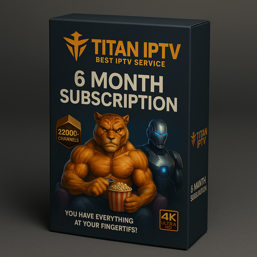 Titan IPTV 6 Month Subscription